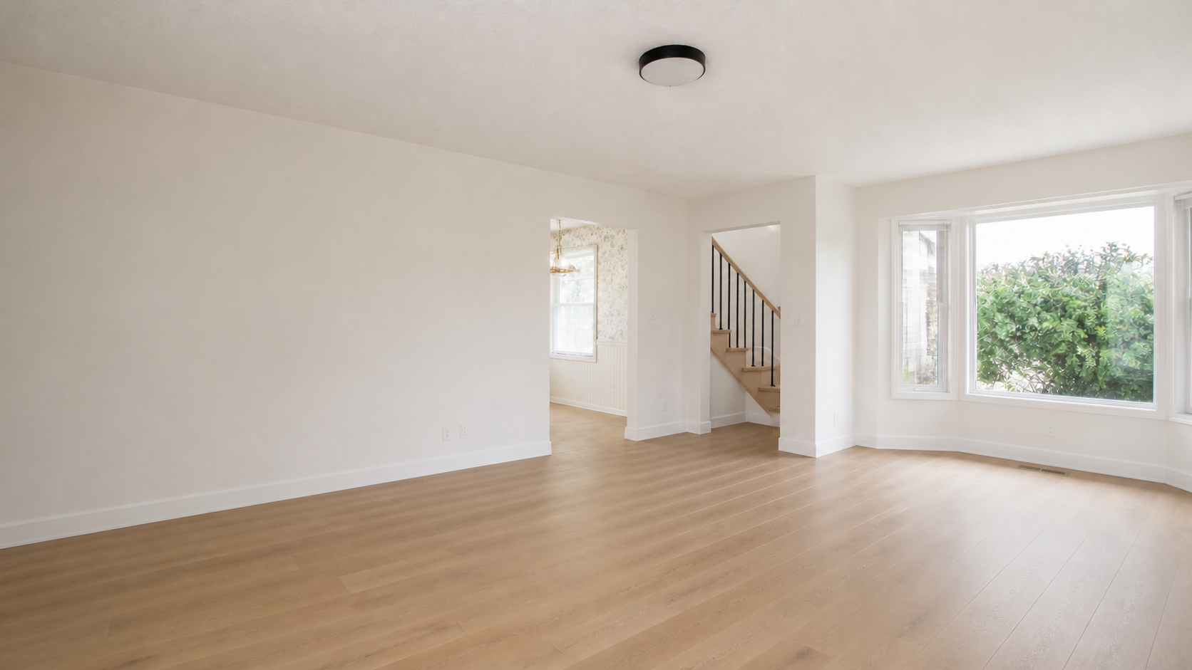 Interior after renovation
